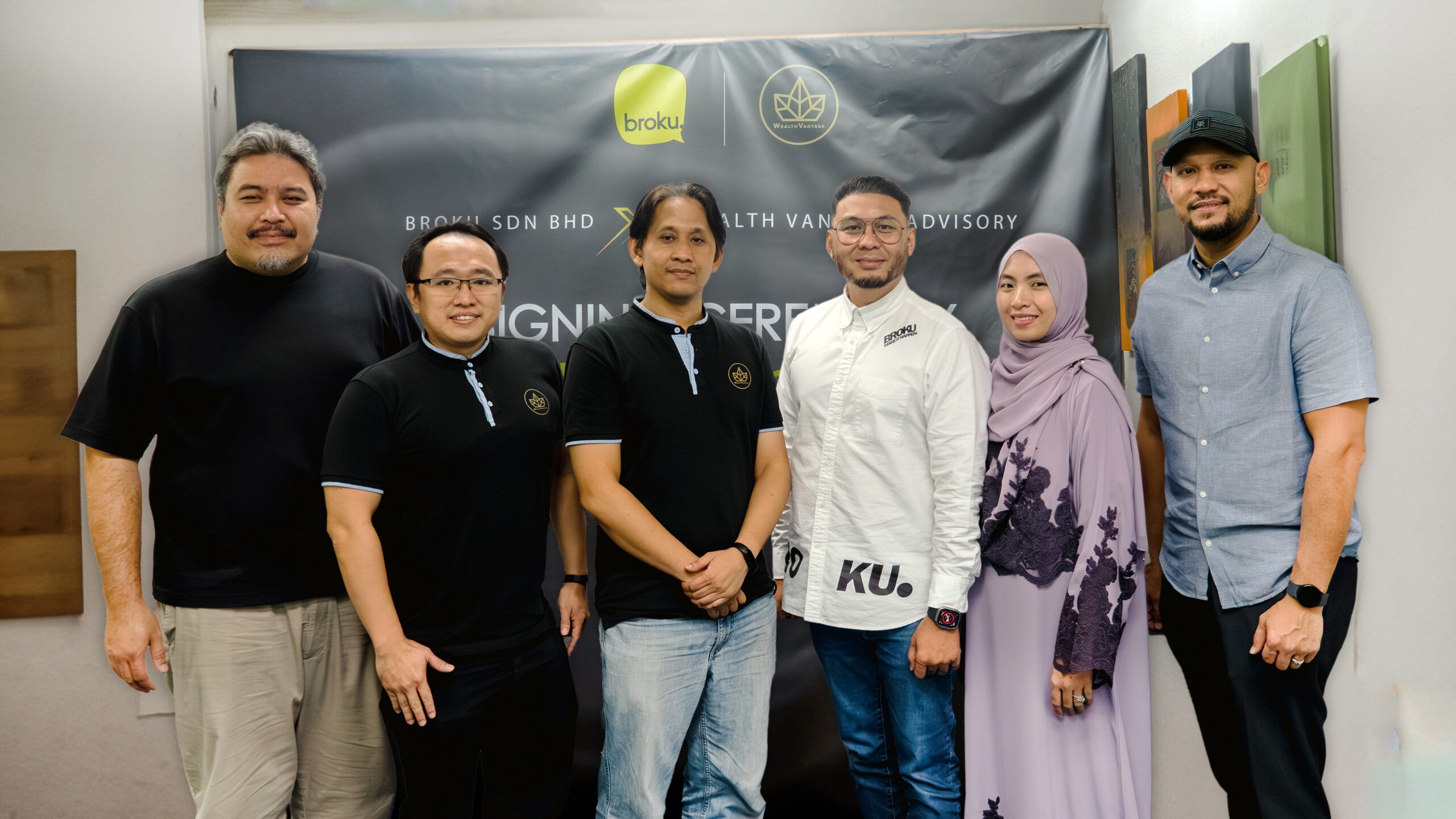 Broku Sdn Bhd dengan kerjasama Wealth Vantage Advisory Sdn Bhd lancar