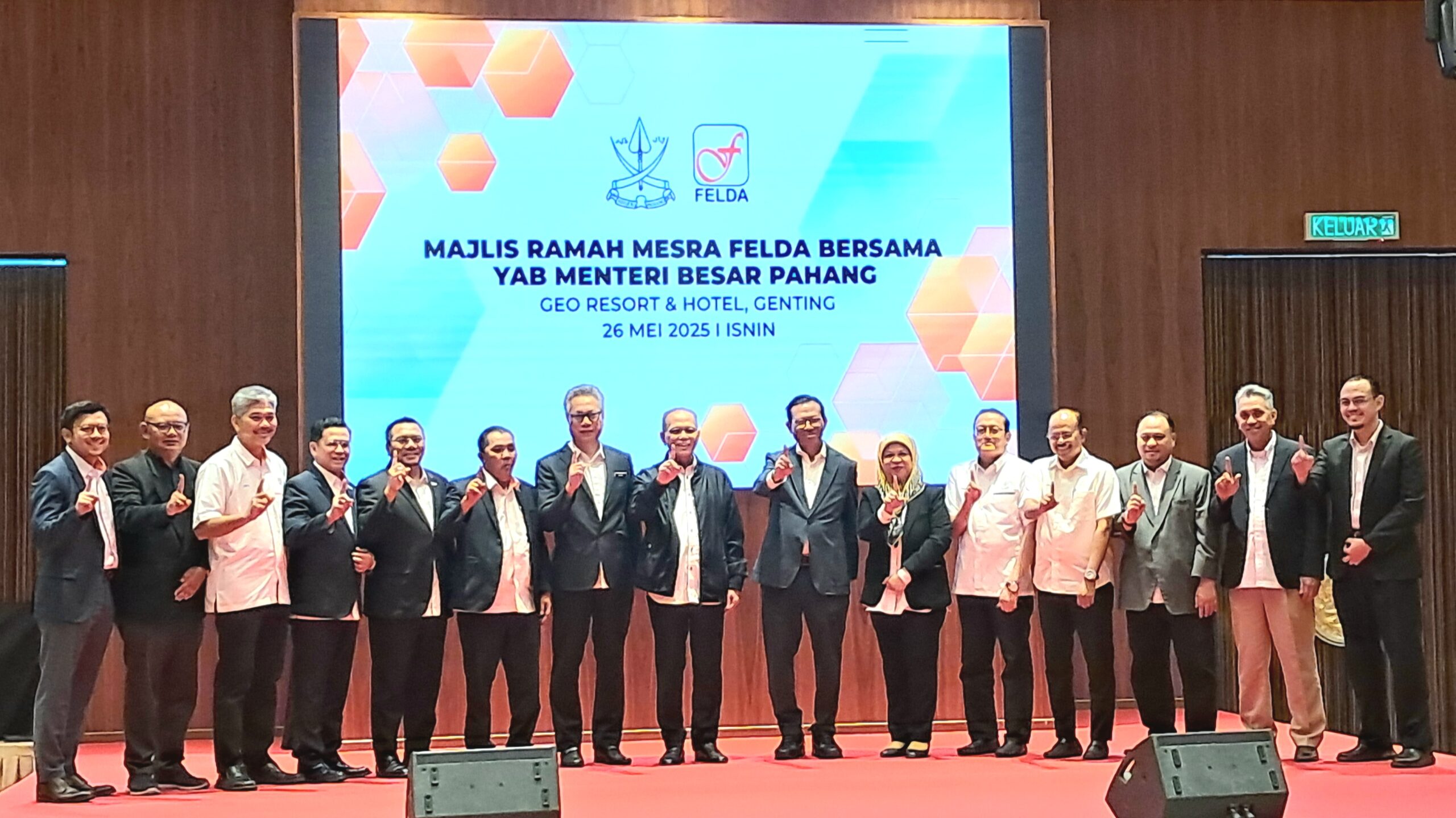 FELDA dan Kerajaan Negeri Pahang Perkukuh Kerjasama Strategik Ambil Alih FGV Holdings Berhad