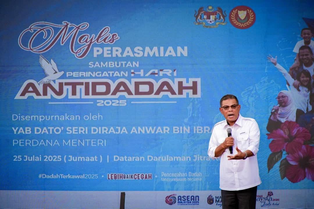 Dadah Musuh Utama Negara, Perlu Kerjasama Bersepadu” – YAB Saifuddin