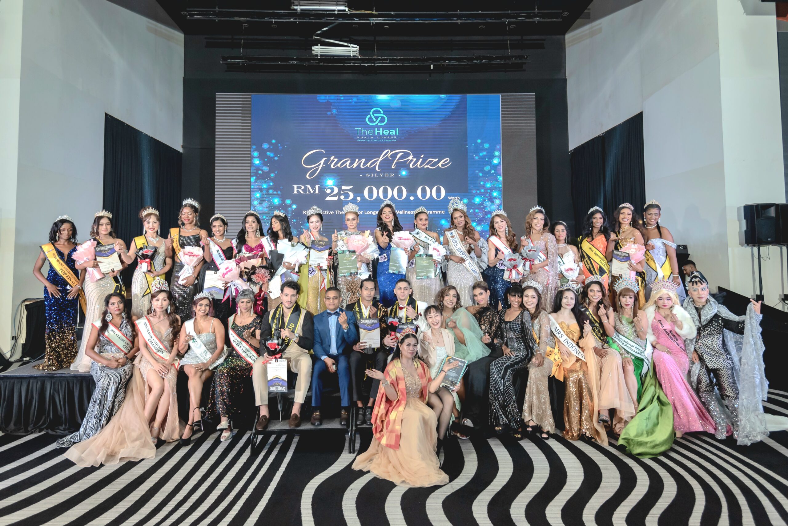 “Unprecedented in Malaysian pageant history: Four champions crowned at once.”