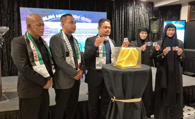 KESS Raikan “Malam Untukmu Gaza” – The Helmis Dilantik Duta Syiling Emas Khas ‘Untukmu Gaza’