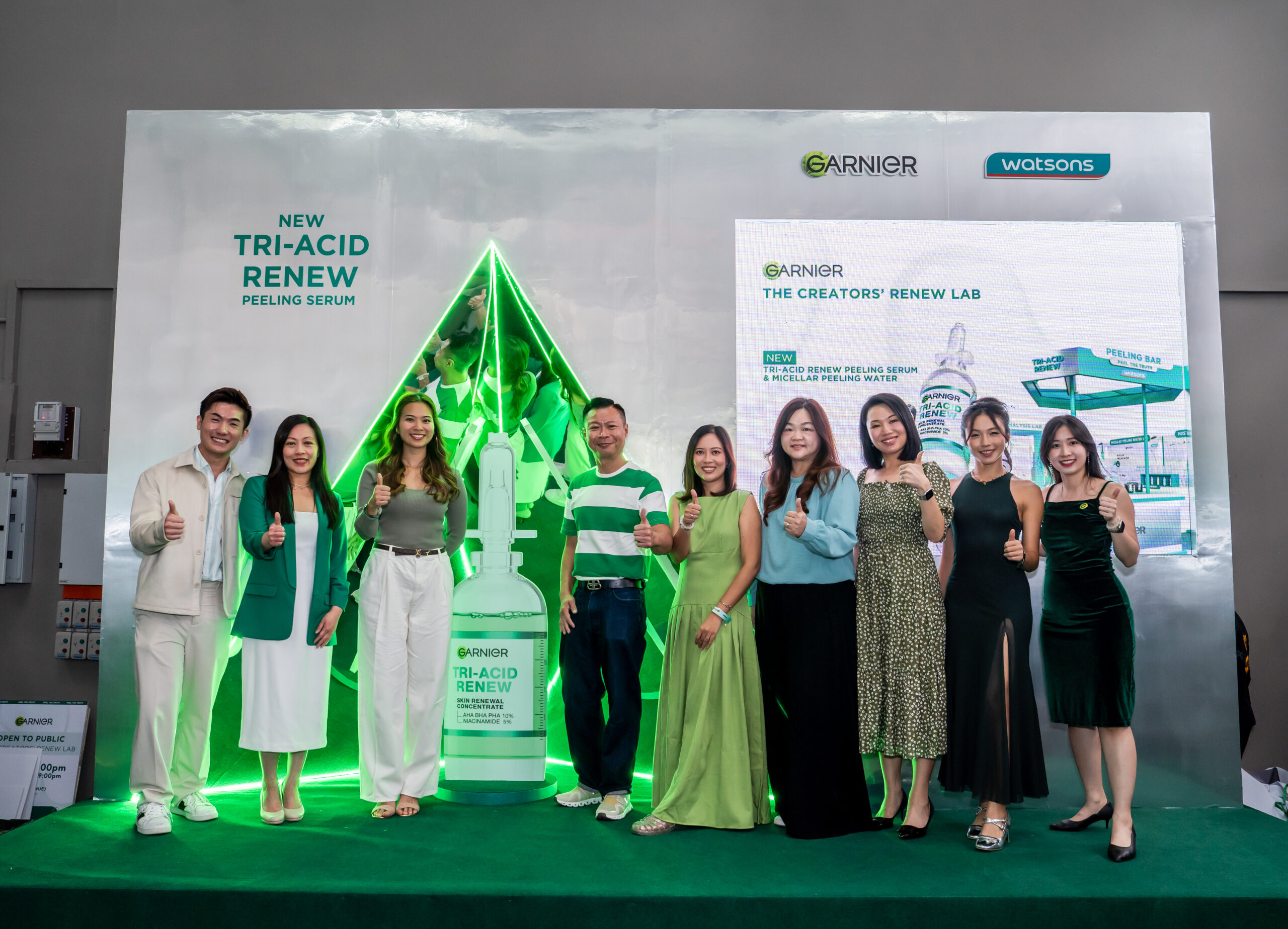 Garnier Perkenal Tri-Acid Renew Peeling Serum, Revolusi Baharu Penjanaan Semula Kulit